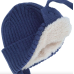 Calikids - Tuque d'hiver doublée en tricot doux - Noir